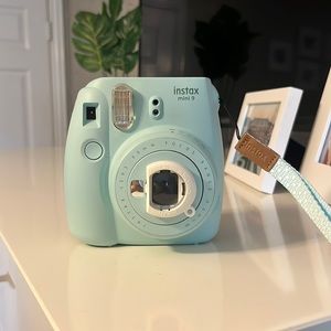 Instax mini 9 Polaroid camera with film and instax camera bag!!!